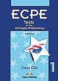 Tests for the Michigan ECPE 1: Class Audio CDs, Set of 4, Evans, Virginia, Express Publishing, 2010