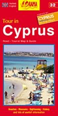 Tour in Cyprus, Road - Tourist Map and Guide, , Όραμα, 2015