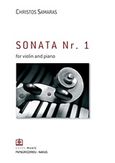 Sonata Nr. 1, For Violin and Piano, , Παπαγρηγορίου Κ. - Νάκας Χ., 2012