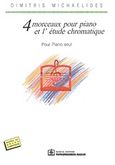 4 morceaux pour piano et l'etude chromatique, Pour piano seul, , Παπαγρηγορίου Κ. - Νάκας Χ., 1997