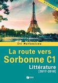 La route vers Sorbonne C1, Litterature 2017 - 2018, Μαρκουίζου, Εύη, Εκδόσεις Πατάκη, 2016