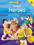 Great Heroes, Sticker book, Μακρή, Αναστασία Δ., Μίνωας, 2019