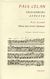 1996, Celan, Paul, 1920-1970 (Celan, Paul), Paul Celan: Στρέττο. Peter Szondi: Μέσα από στενό πέρασμα., , Celan, Paul, 1920-1970, Υπερίων