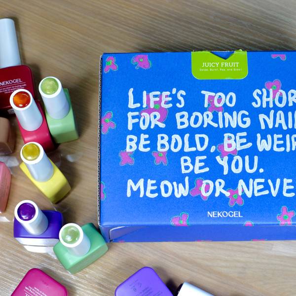 NEKOGEL "purrfect" slogan 😻