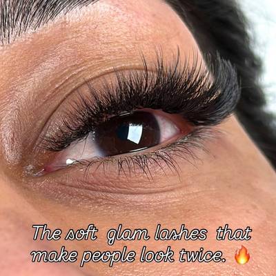 Feathered (Wispy) Lash Set