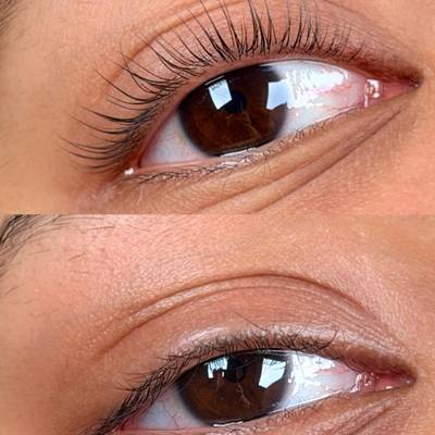 The power of my Premium Korean Lash Lift & Tint
