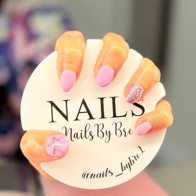 Hard Gel Extension, Tier 1 Nail Art