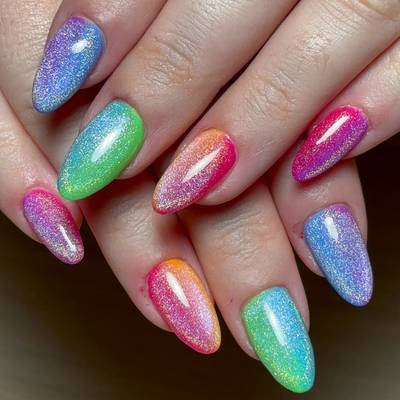 Rainbow Ombré Cat Eye (Moderate Magic) 