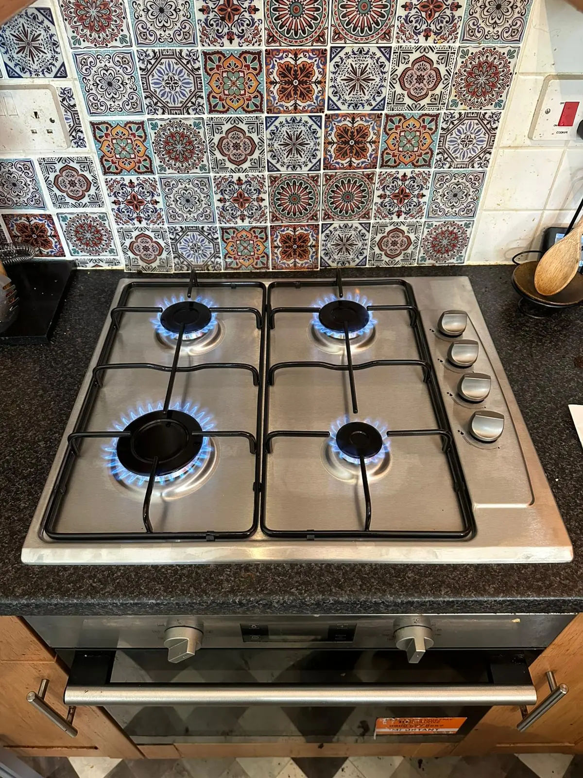 Hob installation - After