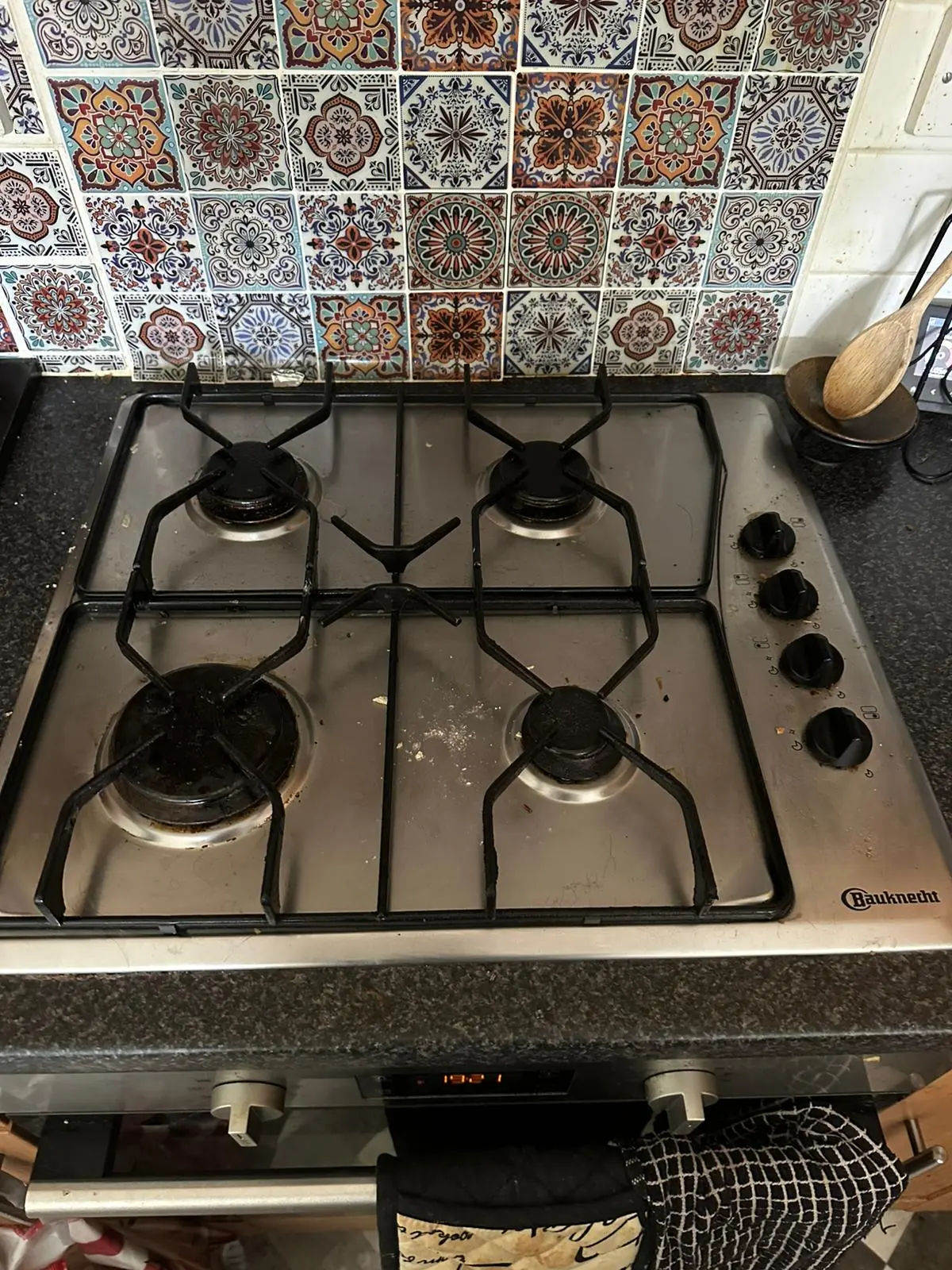 Hob installation - Before