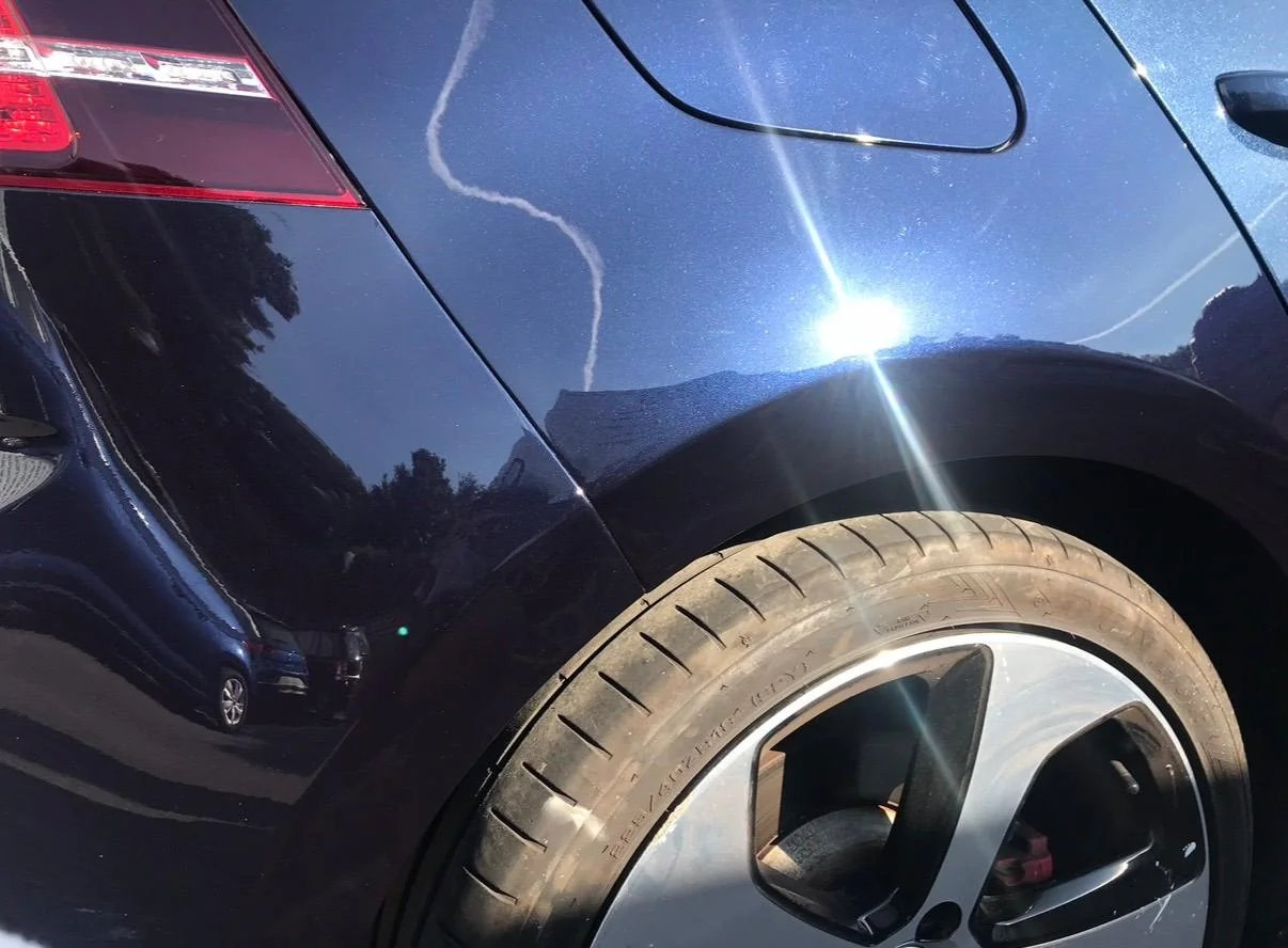 Rear quarter respray – VW Golf GTI – after