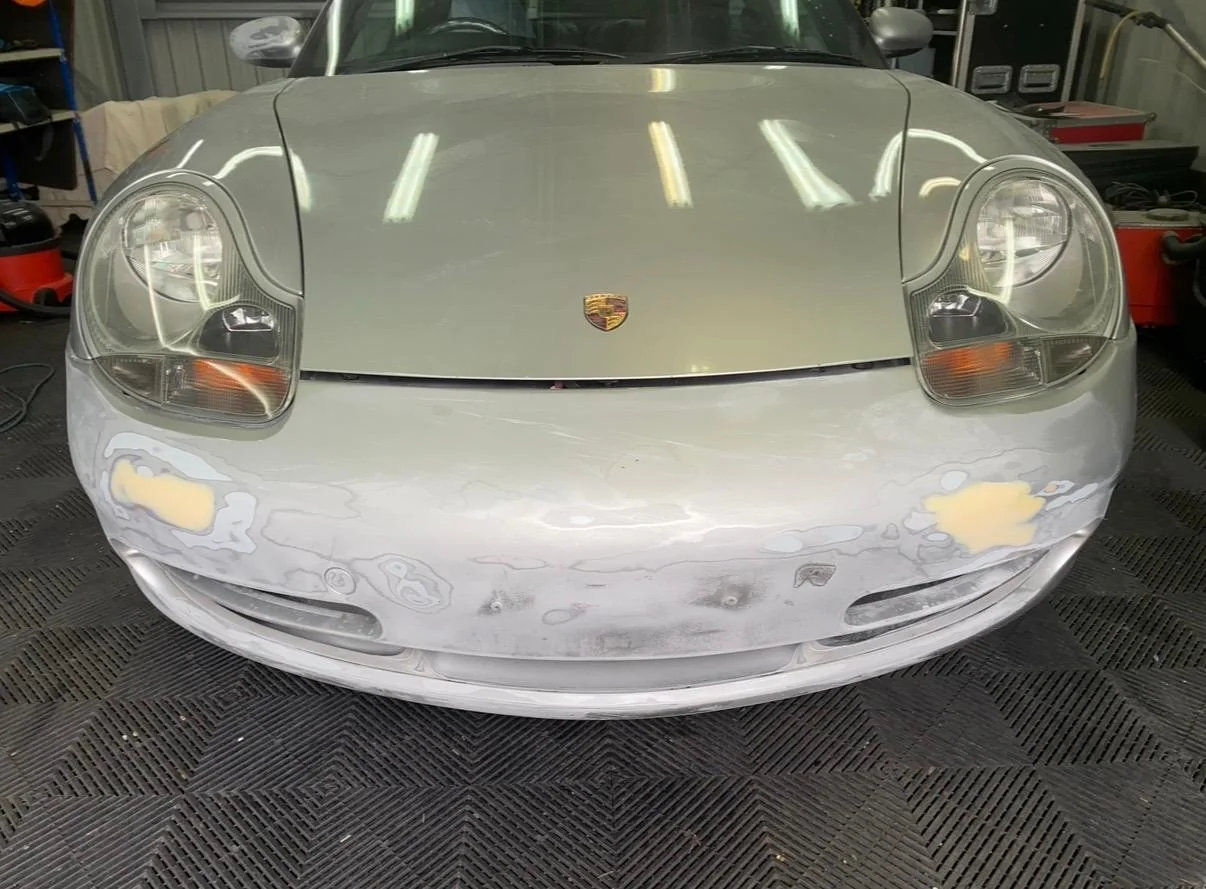 Front end respray – Porsche 996 – before