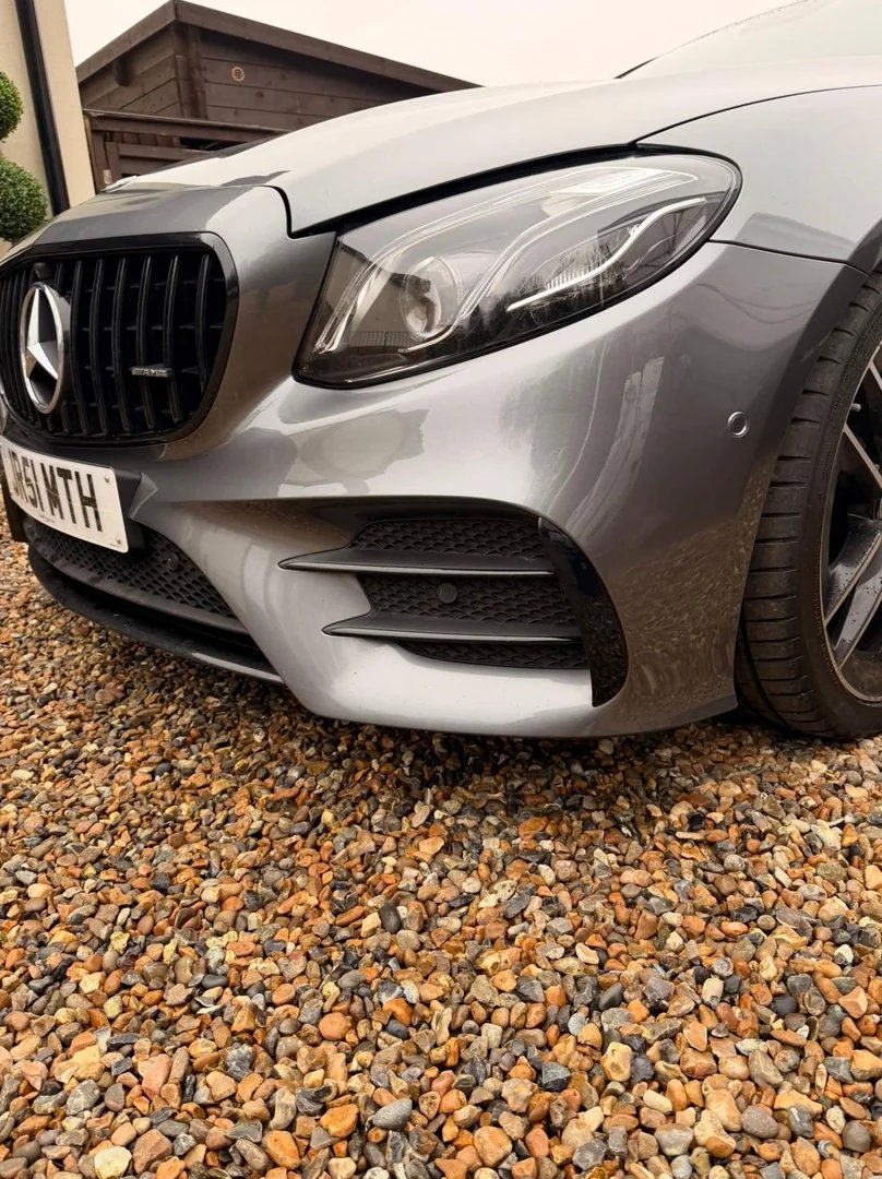 Front end respray – Mercedes E-Class – after