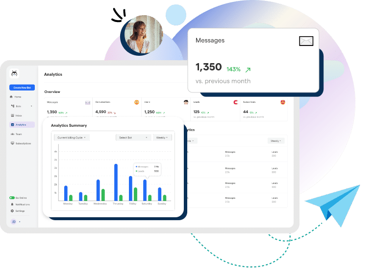 Actionable bot analytics with Dashbot