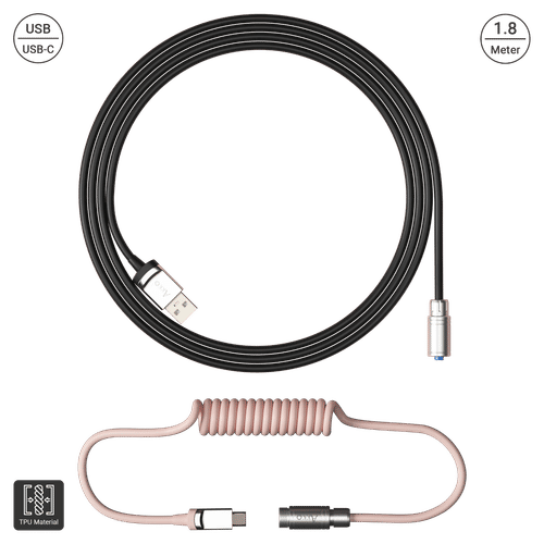 Akko (Cable) Coiled Aviator V2