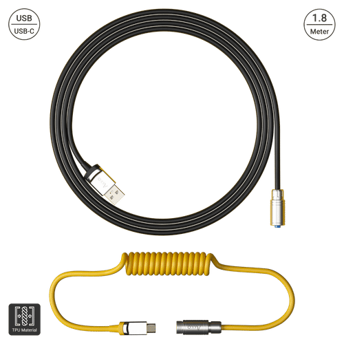 Akko (Cable) Coiled Aviator V2