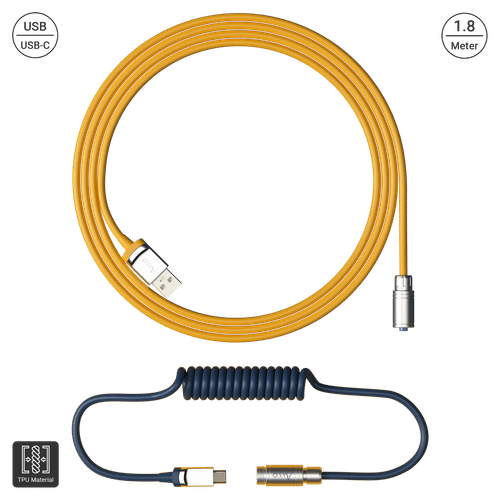 Akko (Cable) Coiled Aviator V2