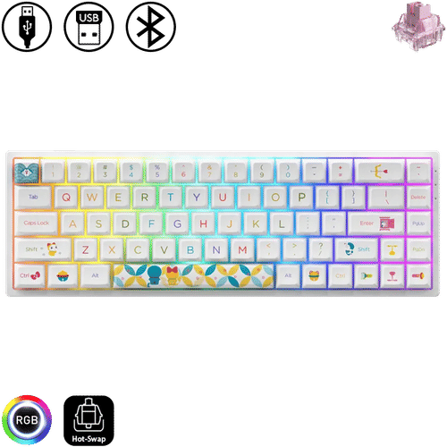 Akko 3068B Plus - Doraemon Rainbow