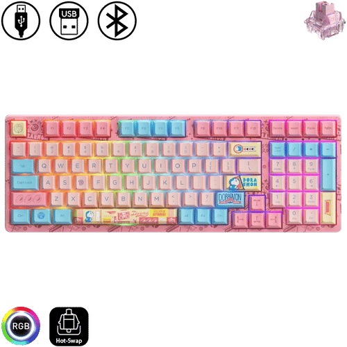 Akko 3098B Plus - Doraemon Macaron