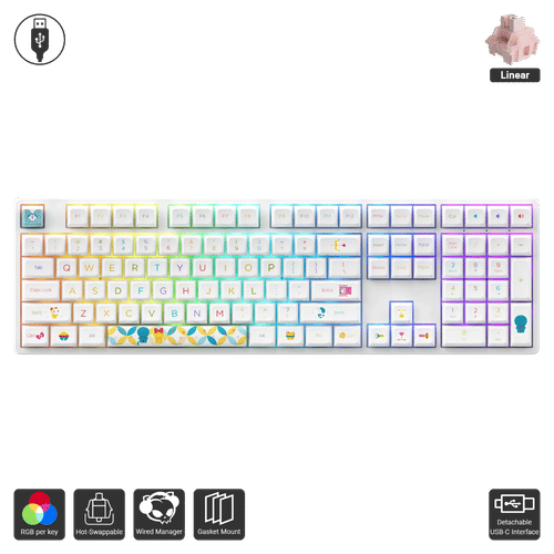 Akko 5108S - Doraemon Rainbow