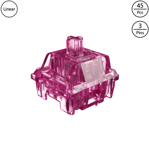 Akko CS Crystal Wine Red (45 pcs)