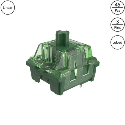 Akko CS Matcha Green (Lubed, 45 pcs)
