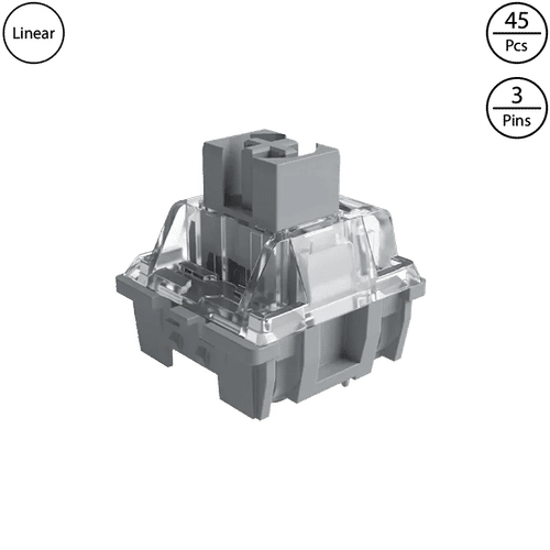 Akko CS Silver (45 pcs)