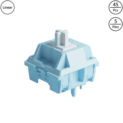 Akko CS Snow Blue Gray (45 pcs)