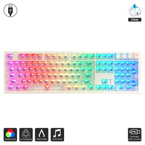 Alpha Series One x Clear White