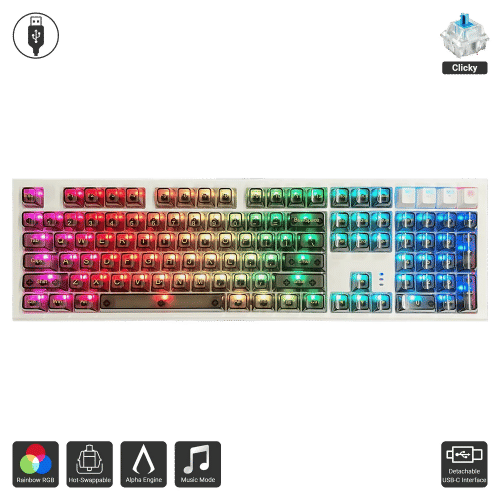 Alpha Series One x Clear Black