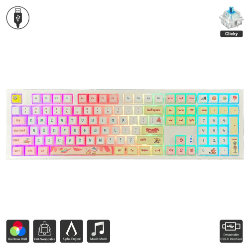 Alpha Series One x Spongebob