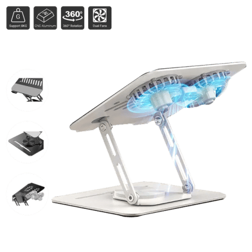 Aula Laptop Stand Plus Silver