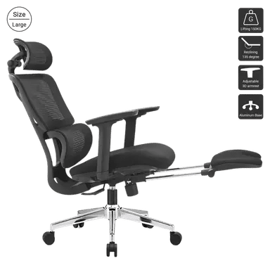 Alpha Ergo - Premium Black