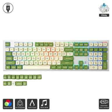 Alpha Series One X Akko Matcha Bear