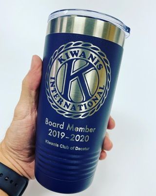 Custom Laser Etched 20oz Tumbler