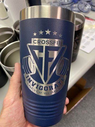 Custom Laser Etched 20oz Tumbler