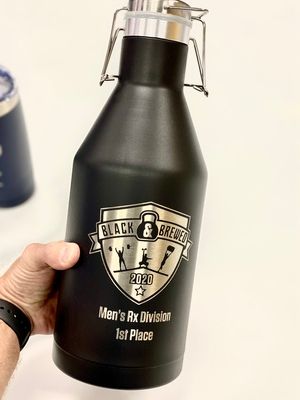 Custom Laser Etched 64o Growler