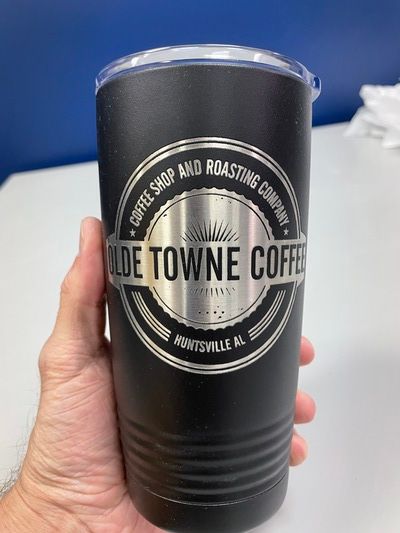 Custom Laser Etched 20oz Tumbler