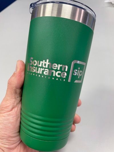 Custom Laser Etched 20oz Tumbler