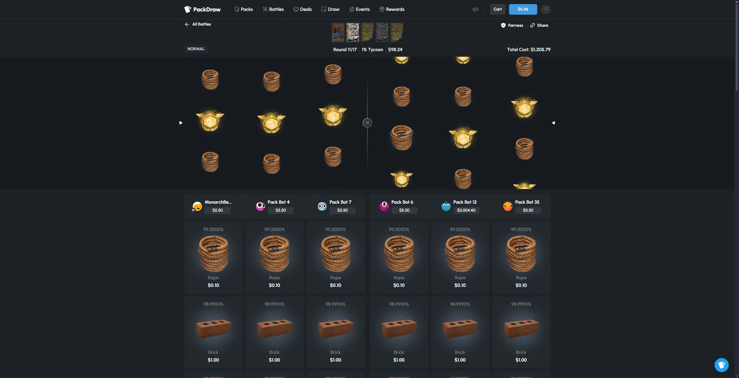 PackDraw - Game Example