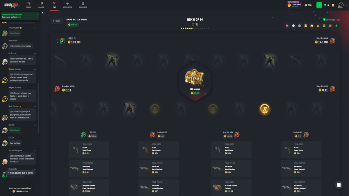 CSGORoll - Bonus Section