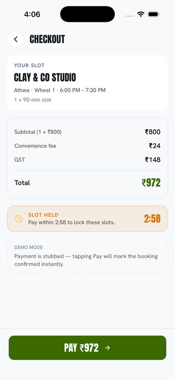 Boxx checkout — pay securely via Razorpay