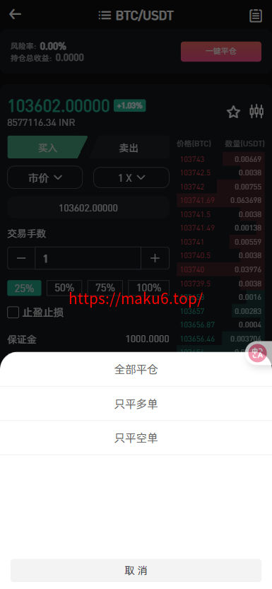二开优化版海外交易所系统/币币期权杠杆交易/锁仓认购/合约插针/修复期权/清理后门