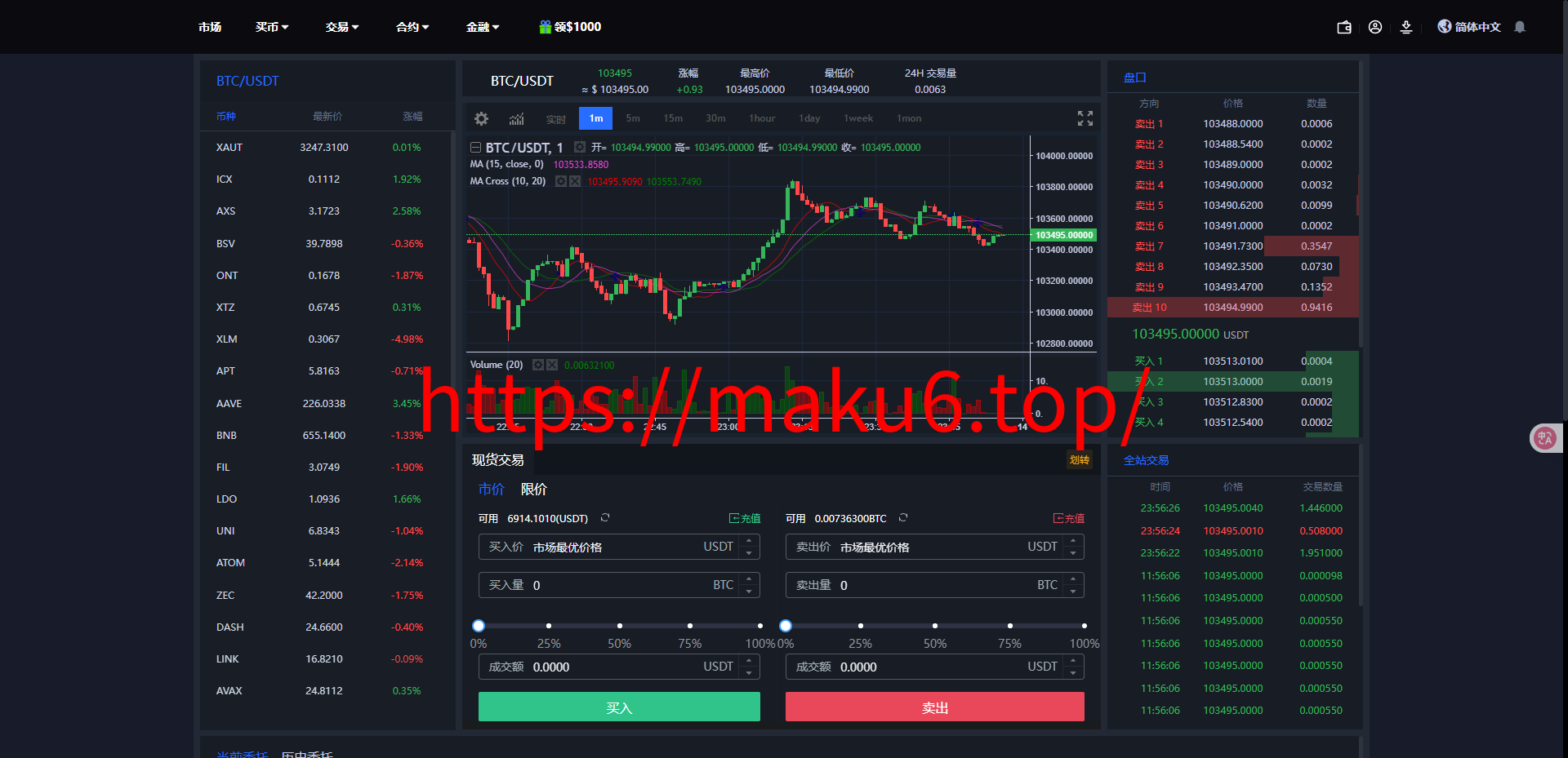 二开优化版海外交易所系统/币币期权杠杆交易/锁仓认购/合约插针/修复期权/清理后门