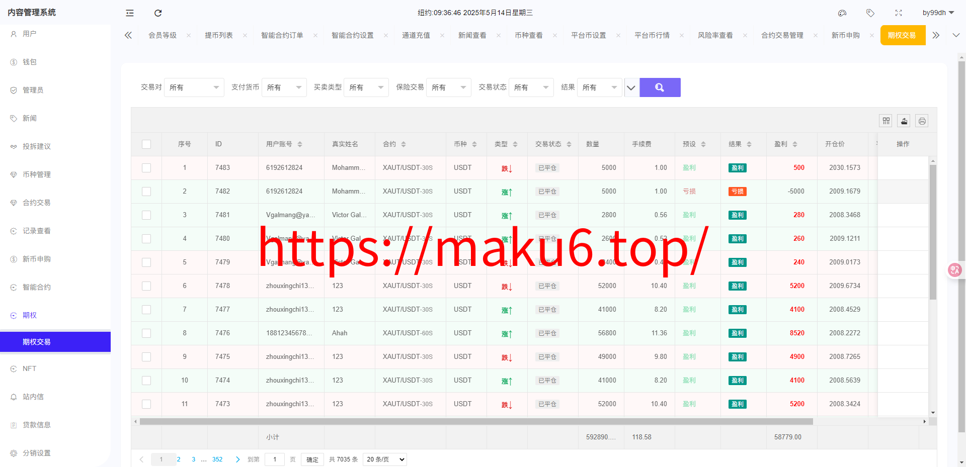 二开优化版海外交易所系统/币币期权杠杆交易/锁仓认购/合约插针/修复期权/清理后门