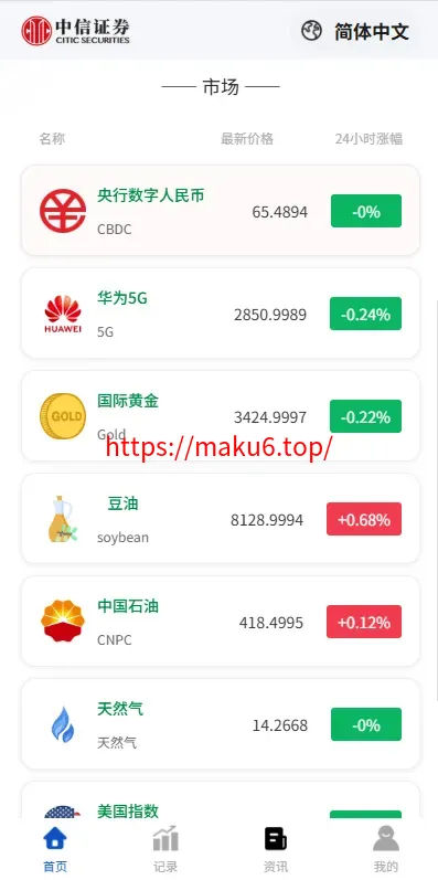 海外微盘系统/期货时间盘/多语言微盘/前端uniapp