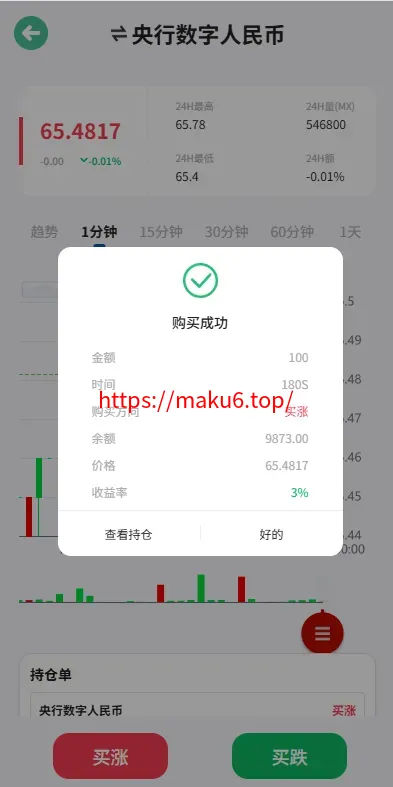 海外微盘系统/期货时间盘/多语言微盘/前端uniapp
