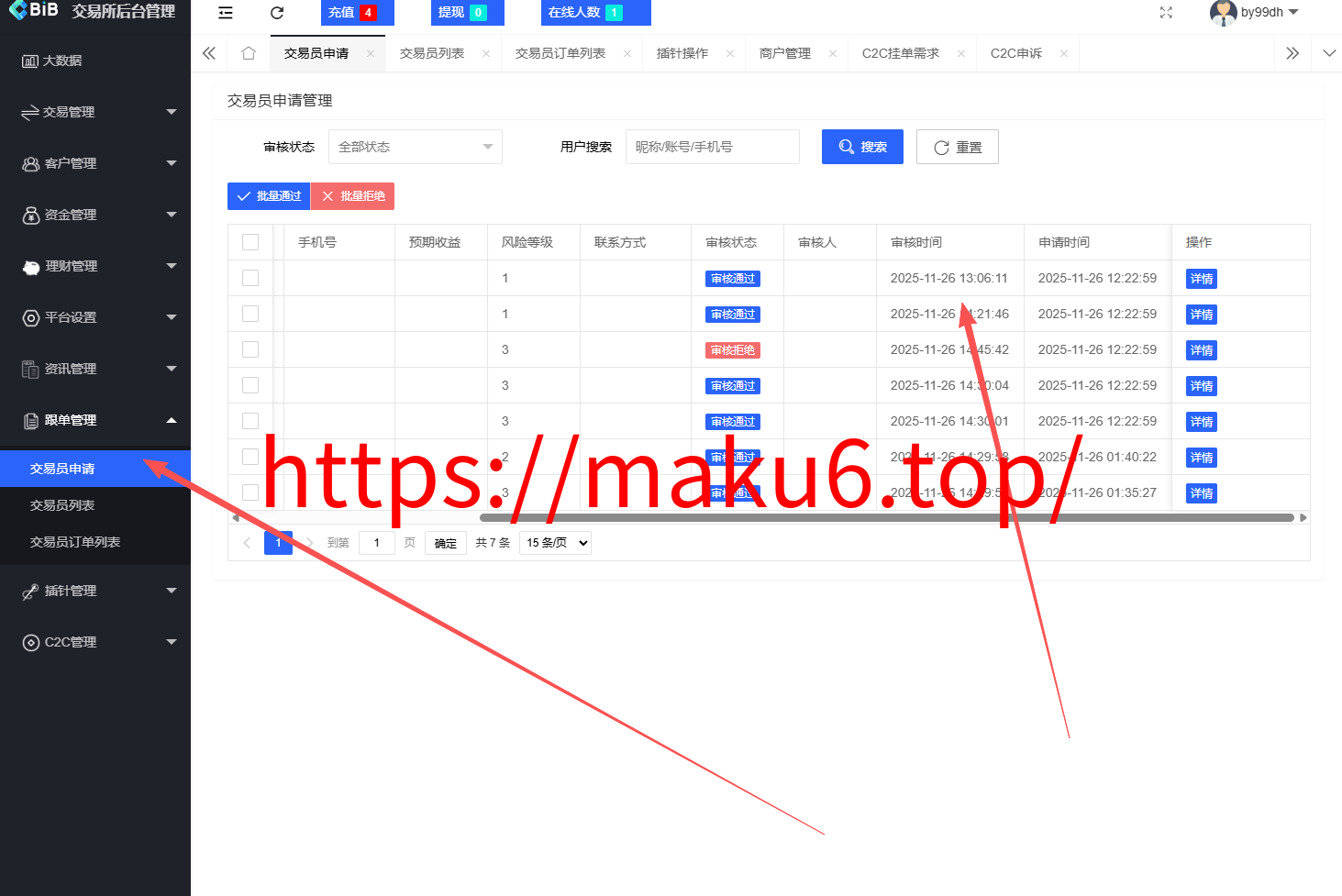 新增dapp登陆/跟单交易所/C2C/现货/杠杆合约/期权秒合约/挖矿理财/申购/插针/交易所源码