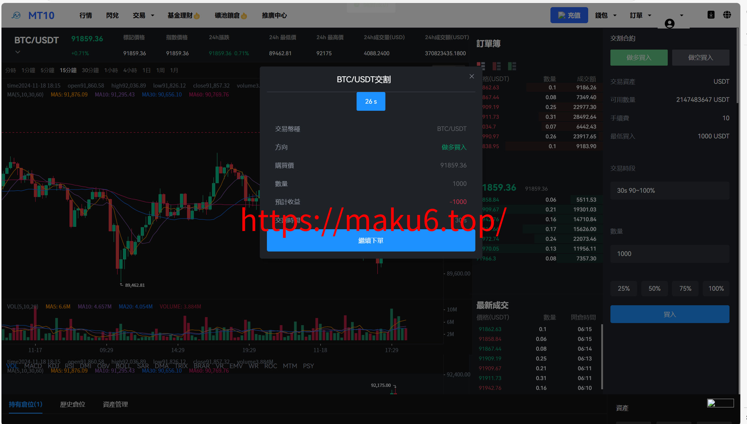 海外运营级数字货币交易所源码|Java 后端 + Vue 前端|支持代理、永续合约、多语言