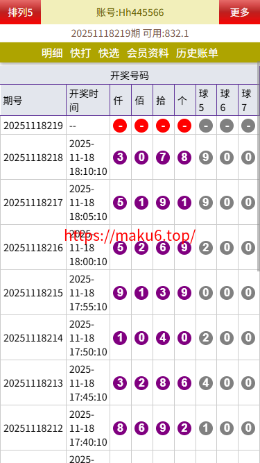 最新修复海南幸运五星彩/七星彩源码+php支持小票打印+支持选择线路+取消五星彩/七星彩中奖